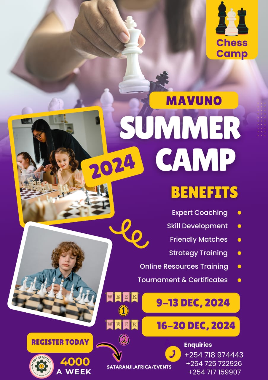 Mavuno Summer Chess Camp